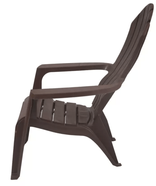 Supreme Relax Set Of 4 Chairs, Globus Brown Plastic Cafeteria Chair  (Brown, Set of 4, Pre-assembled) - Image 3